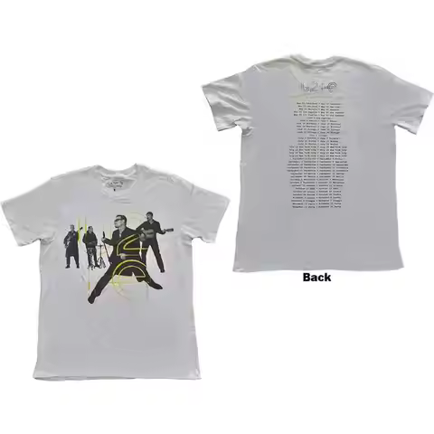 U2 Live Action T Shirt White New