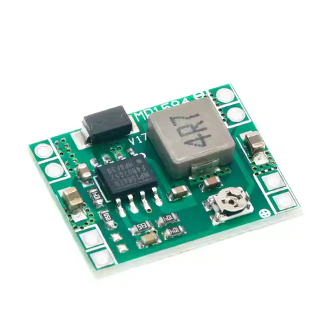 MP1584EN 3A DC-DC Buck Converter Mini Adjustable Step Down Module, 4.5-28V to 0.8-20V, Ultra Compact