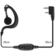 10PACK  with Baofeng BF-888S UV-5R H-777 RT22   Two Way Radio Earpiece with Mic Single Wire Earhook 