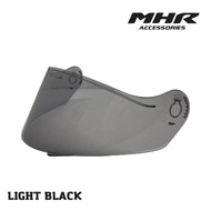 HELMET VISOR MHR FU329 FLIP UP HELMET DOUBLE VISOR FULLFACE SMOKE