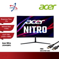 Acer EI242QRP / EI242QR P (ED242QR) 23.6" FHD Freesync 144Hz 1Ms HDMI DP Curve Monitor
