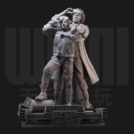 61 1/24 Brown Martin Back To The Future 18 Scale GK White Mold Figure 3D Printed Soldier Model 531