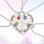 AULORA3N 4 Bff Creative Love Necklace Fashion Necklace