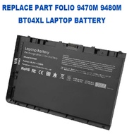 REPLACE PART FOLIO 9470M 9480M BT04XL LAPTOP BATTERY