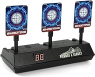 EKIND Electronic Shooting Target Scoring Auto Reset Digital Targets Compatible for Nerf Guns Toys, Ideal Gift Toy for Kids-Boys &amp; Girls