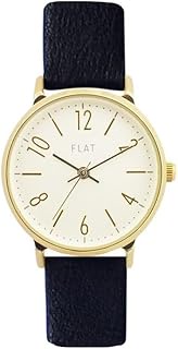 H03519S-1 BK Women's Flat Sweatproof Watch, Black, Black