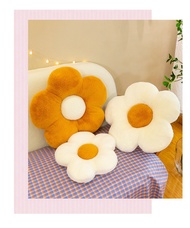 (2 Size) MILANDO Plush Toy Cushion Pillow Cute Daisy Flower Girl Throw Pillow Home Decor 沙发抱枕 (Type 6)