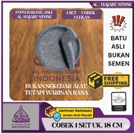 18 cm Genuine Stone Mortar and Pestle + Free Mortar and Pestle set Mortar and Pestle Stone Mortar Pe