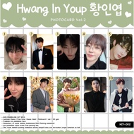 HWANG IN YOUP PHOTOCARD VOL.2 THICK MATERIAL GLOSSY LAMINATED 2 SIDES