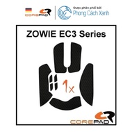 Corepad Soft Grips Zowie EC3-B / EC3-C / EC3-CW / EC3-DW grip tape set - Genuine product