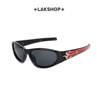 Paso Black/Red Sunglasses