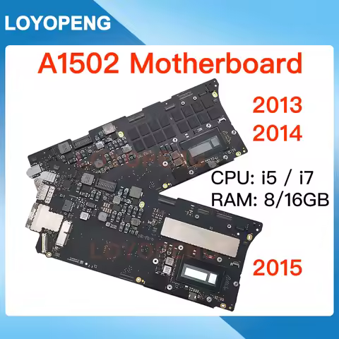 A1502 Motherboard i5 i7 8GB 16GB 820-3476-A 820-4924-A For Macbook Pro Retina 13" a1502 logic board 