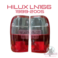【CATZ】TOYOTA HILUX LN166 KDN165 SR TURBO TAIL LAMP REAR COVER LENS TAIWAN