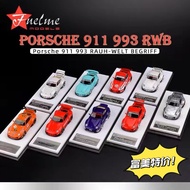 1: 64 Fumei Porsche Porsche 911 993 RWB Resin Simulation Car Model