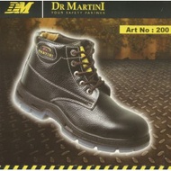 [ DR MARTINI ] SAFETY SHOES 200 (BLACK/MAROON) Size: 5-10
