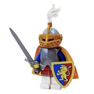 Lego 10305 Lion Knight Castle Queen minifigure 紅獅 獅城 城堡 女皇 騎士 騎兵 人仔 馬袍 紅獅 黑鷹 馬甲 二代白馬