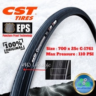 [100% ORIGINAL] CST Conquistare Road Bike 700 x 25c Tyre EPS Puncture Proof Technology C1761 Bicycle