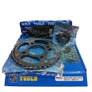 [14T/42T] GEAR NEW MEGA PRO PACKAGE SET OLD/ - CB150 VERZA - SONIC 150R - CB CB150R - CBR 150 CBR150