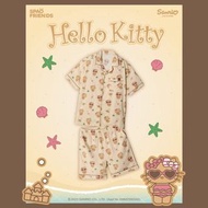 [訂購] 曬黑Hello Kitty x SPAO 短袖睡衣
