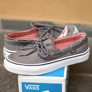 PRIA (Pay On Site) Vans Zapato del Barco Flannelell Mens Casual Shoes