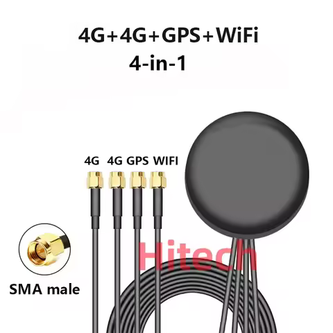 4G+4G+GPS+WIFI Antenna Four in One Combo Antenna Outdoor Paste / Bluetooth +GPS+4G+4G /4G+BT+WIFI+GP