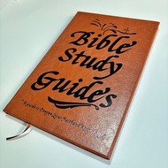 Vintage Scripture Bible Study Journal Guided Q&A Journal with Basic Theology Notes for Church Bible 