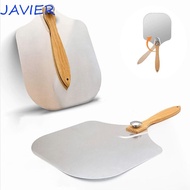 JAVIER Pizza Shovel, Professional Detachable Pizza Paddle, Multifunctional Nonstick Foldable Wooden 
