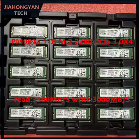 Brand new original For Samsung SSD PM981a 1T M.2 PCIE3.0X4 NVME M.2 2280 solid state drive 1T laptop