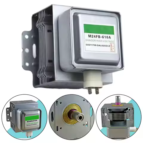 2M253J Magnetron 11.5cm 3.5cm M24FB-610A Magnetron Improves Efficiency Metal Construction Shorter Co