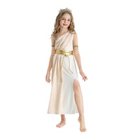 Children Clothing Ancient Cleopatra Athena Performance Costume Greek Dress