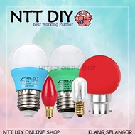 NTT DIY Red Candle Bulbs / E12 Salt Lamp Bulb / E22 Led Color Bulb / E27 CIELO Color Bulb