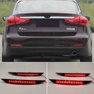 For Kia K3 Cerato Forte 2012 2013 2014 Car Red Len Led Rear Bumper Reflector LED Stop Brake Light Tail Fog Parking Lamp