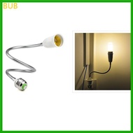 BUB E27 Light Socket Extender Adapter E27 To E27 Socket Extender Flexible Gooseneck Adjustable Exten