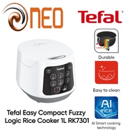 Tefal 1L (RK7301) Easy Compact Fuzzy Logic Rice Cooker / Smart Cooking / Energy Saving / 5.5 Cups Of Rice