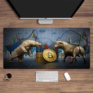 Chart Pattern Mouse Pad for Stock Market Forex Bitcoin Trader Desk Pad Investor Gift Candlestick Pat