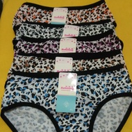 Panties corak harimau bintang 🌺🌺ready stock🌺🌺