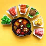 Chongqing Magnetic Magnet Souvenir Cultural Creative Refrigerator Sticker Featured Magnet Hot Pot Th