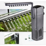 3-in-1 fish tank water filter, NS-F680 (600L/h) for 40-60cm tank.