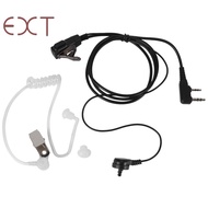 【hzhaiyaa2.sg】2 Pin PTT MIC Headset Covert Acoustic Tube In-ear Earpiece For    UV-5R -888S CB Radio
