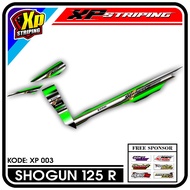 Striping Shogun 125 R - Sticker Striping Suzuki Shogun 125 R Design Racing XP.03