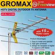 Ready Stock  Digital TV Outdoor Antenna/Digital Antenna/TV Antenna MYFREEVIEW TV MYTV