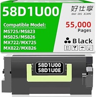 58D1U00 58D1U0E High Yield Toner Cartridge Black Replacement for Lexmark 58D1U00 Toner Cartridge for