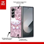 Custom TPU Rubber Case for Samsung Z Fold 7 6 5 4 3, Z Flip 7 6 5 4 3 Hellow Kitty RK301