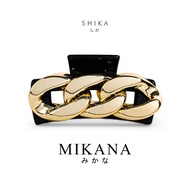 Mikana Shika Hair Clamp Accessories For Women square chain link hair accessories for woman hair clip