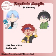 Keychain Acrylic Sk8 INFINITY fan merch by @chaotic_honey