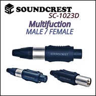 Jack Canon Xlr + Socket Canon Function Jack Soundcrest