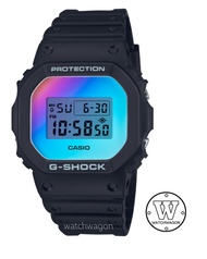 [Watchwagon] Casio G-Shock DW-5600SR-1 Iridescent Color Series Black Resin Band Digital unisex watch dw-5600 dw5600 dw-5600sr-1 dw-5600sr-1dr  DW-5600SR-1D