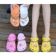 New crocs for kids accessories high quality and anti-slip children's Crocs come with free