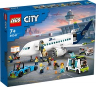LEGO 60367 City Passenger Airplane Building Toy Set (913 Pieces)