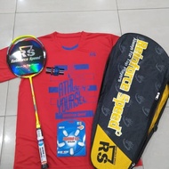 MI594 Raket Badminton RS METRIC POWER 12 N II KOMPLIT ORIGINAL 100